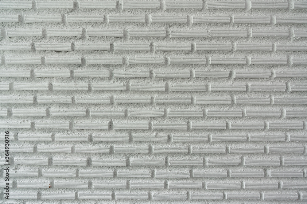High resolution white Brick texture in wall facade / background High resolution white Brick texture in wall facade / background