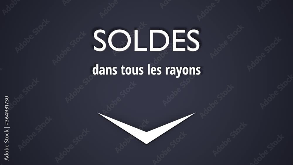 soldes fleches gris