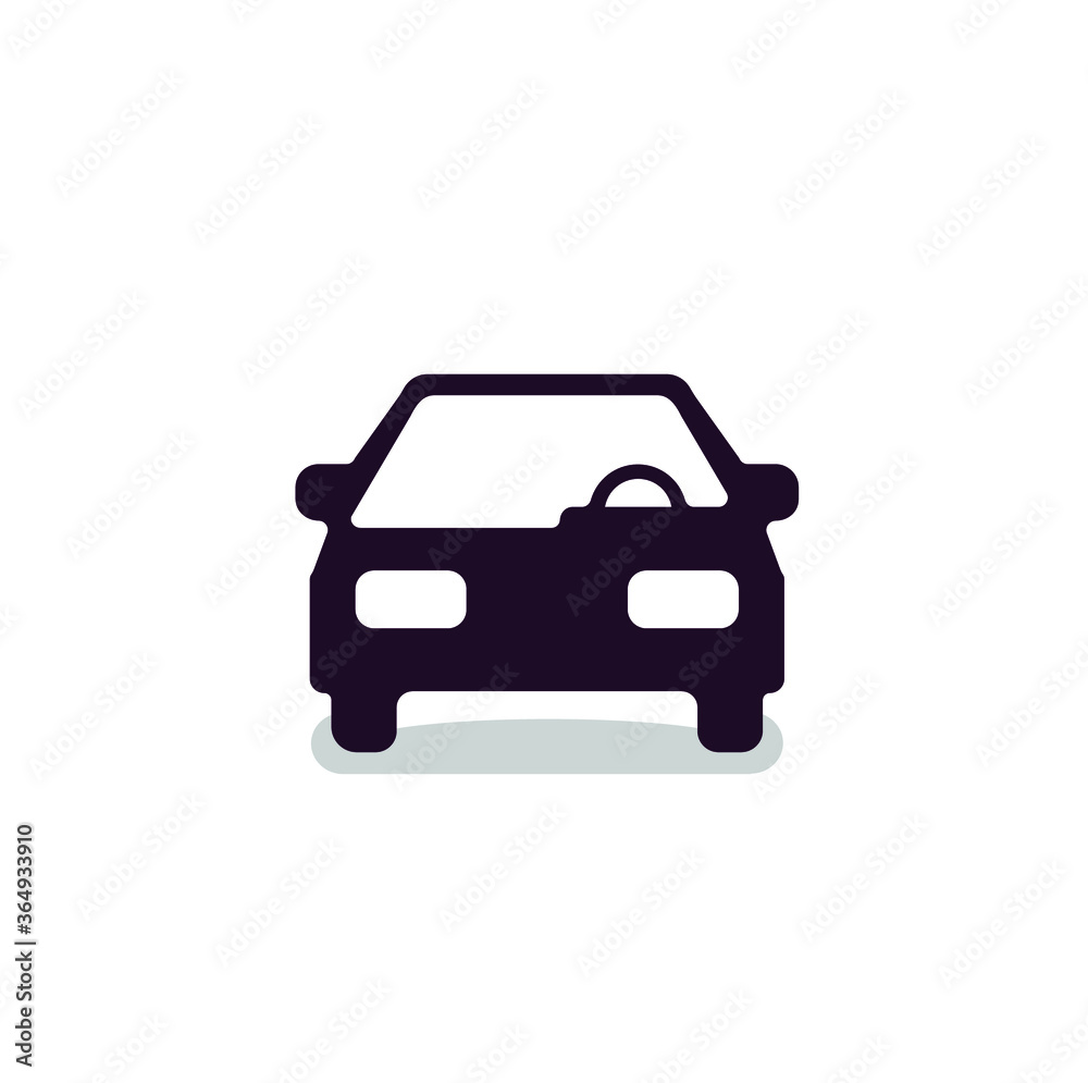 Sedan car vector icon Sedan car vector icon