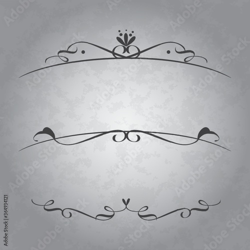 vintage header and border design