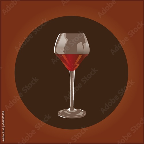 glass of wine