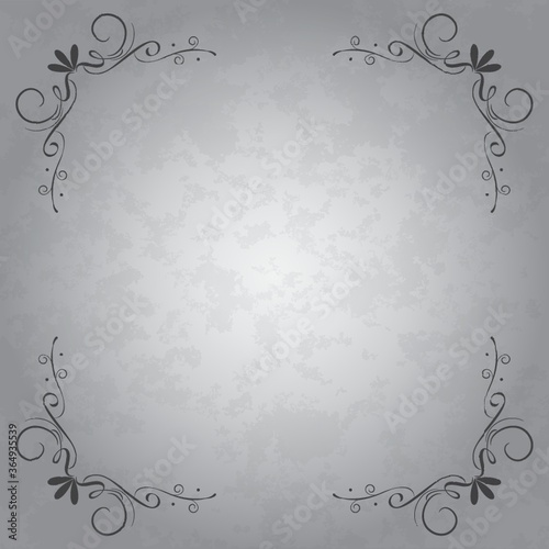 vintage header and border design