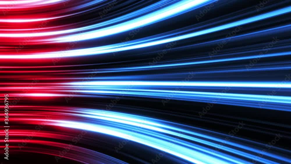 Abstract Speed Light Fx Background Loop/ 4k animation of a cool manga abstract super fast lines glowing and creating speed effect, seamless looping