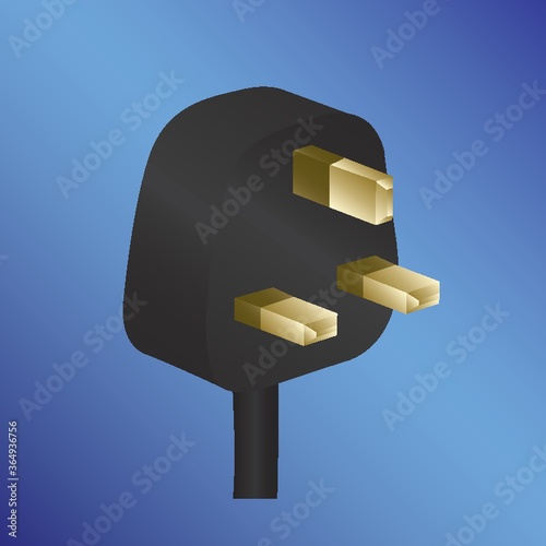 three pin plug
