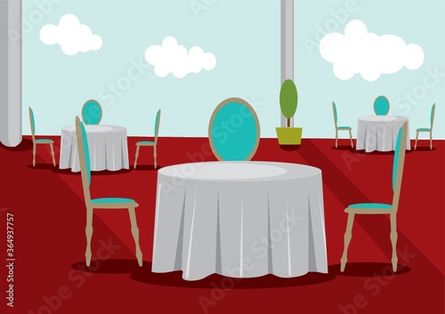 restaurant dining interior