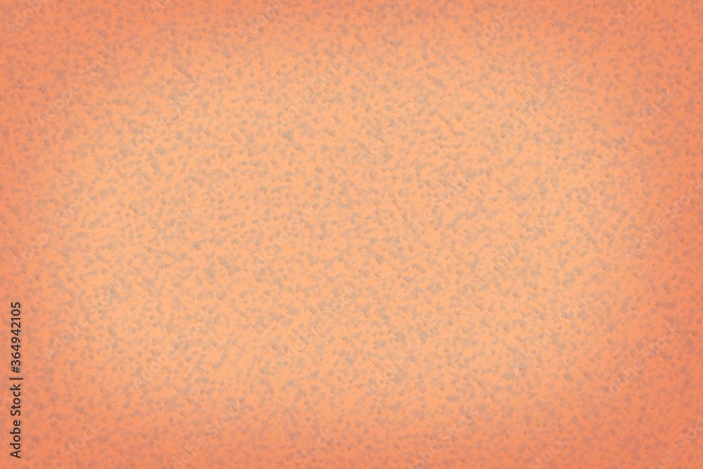 Fototapeta premium creative orange grungy empty cement computer art texture illustration