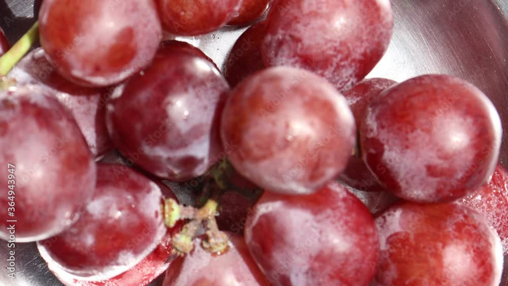 red grapes close up red grapes close up