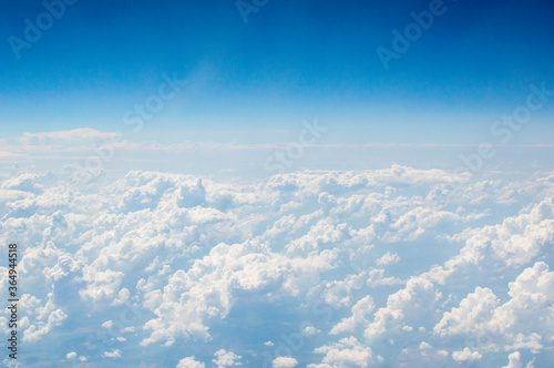 aerial view of the sky