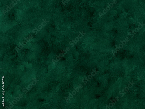 Hand drawn abstract background. Imitation of the stone surface. Dark green splashes. For creating backdrops or textures. 