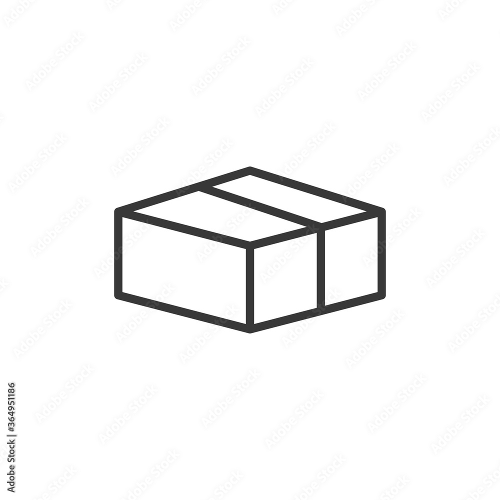Package icon. Logistic symbol modern, simple, vector, icon for website design, mobile app, ui. Vector Illustration Package icon. Logistic symbol modern, simple, vector, icon for website design, mobile app, ui. Vector Illustration
