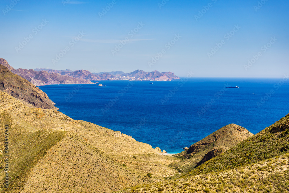 Sea coast landscape in Spain