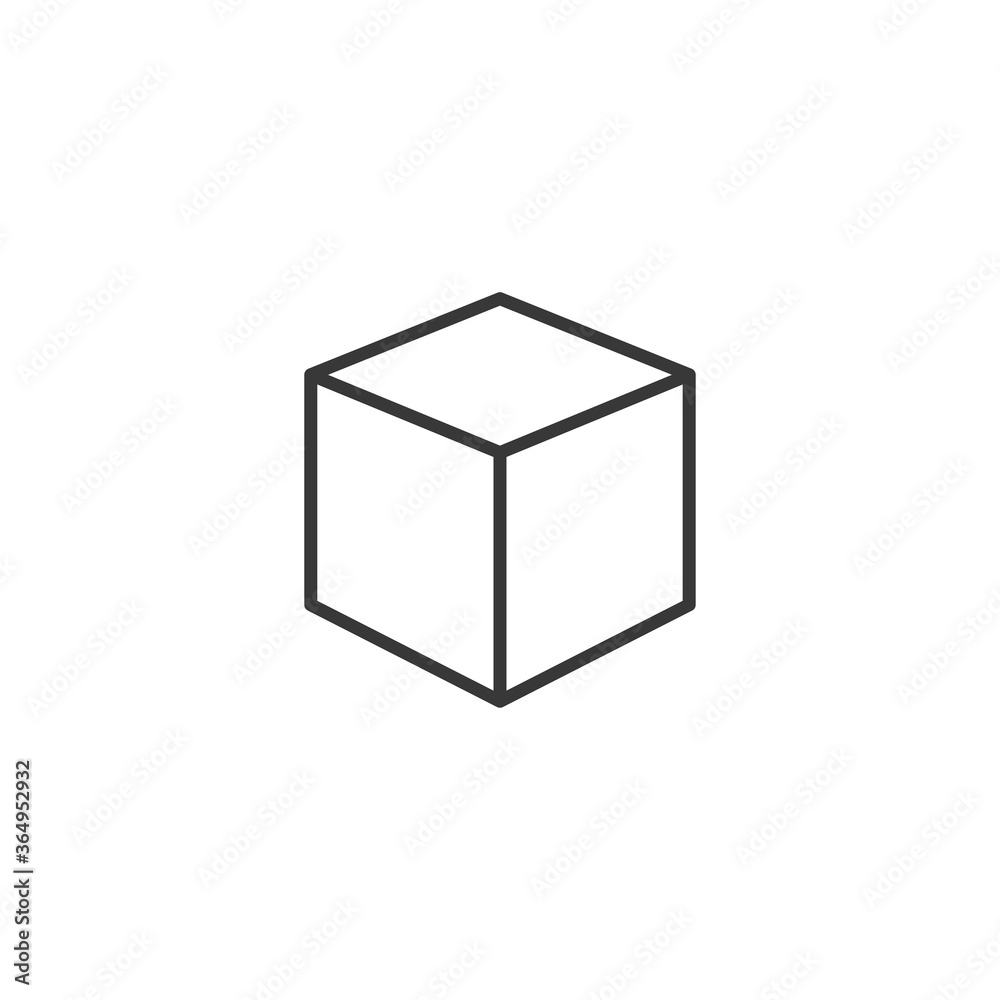 Box icon. Logistic symbol modern, simple, vector, icon for website design, mobile app, ui. Vector Illustration Box icon. Logistic symbol modern, simple, vector, icon for website design, mobile app, ui. Vector Illustration