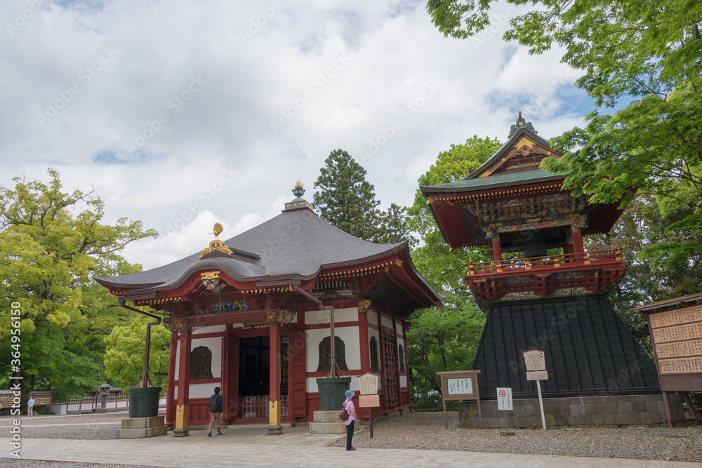 Narita-san Shinsho-ji Temple in Narita, Chiba, Japan. The Temple was originally founded in 940.