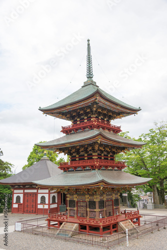 Narita-san Shinsho-ji Temple in Narita  Chiba  Japan. The Temple was originally founded in 940.