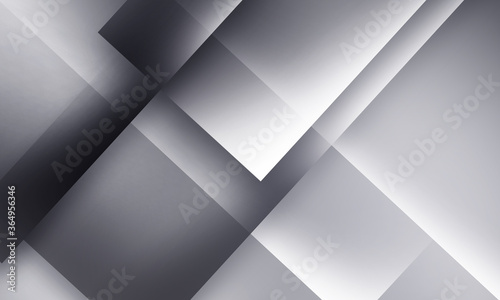 Abstract geometric white and gray color background 
