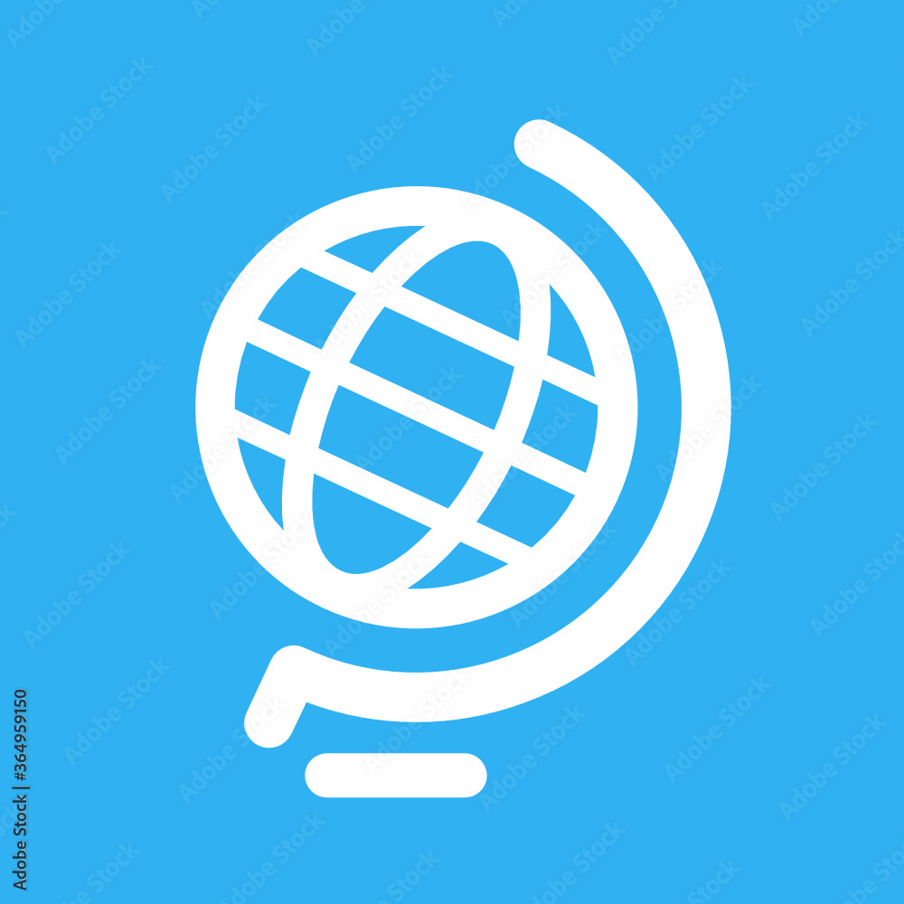 Globe - Metro Tile Icon Globe - Metro Tile Icon