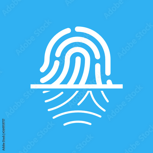 Scan Fingerprint -  Metro Tile Icon