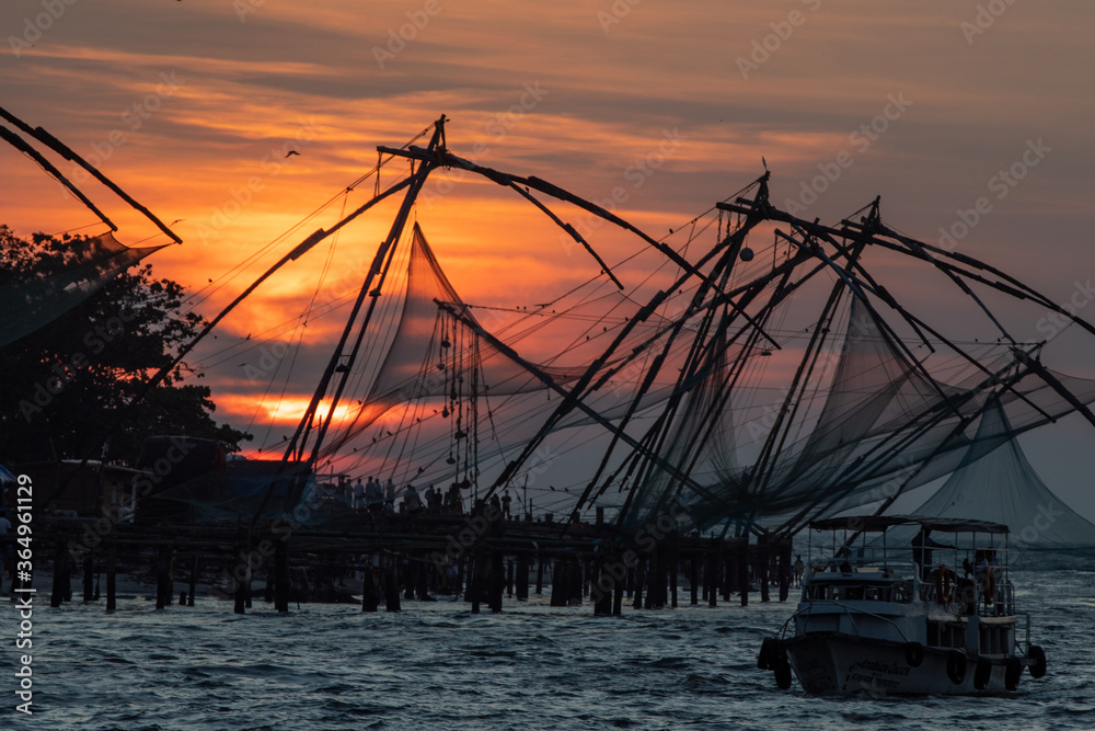 Chinese Fishing Nets Kochi India