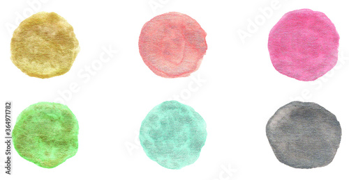 colorful watercolor sytains vector illustration paint brush vector smear stroke glittering textured background for invitation wedding or bithday card template blue green pink orange golden grey 