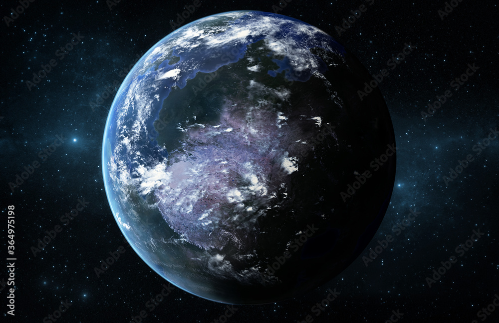 Ein Planet ähnlich wie Erde wo Leben geben kann
