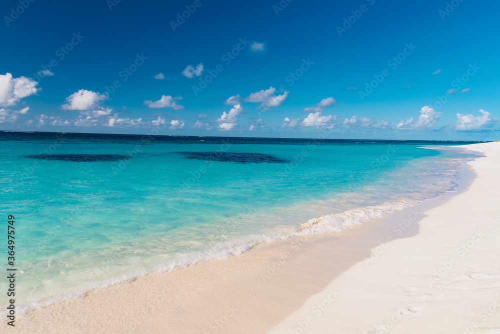 panorama dell'isola dei Caraibi di Anguilla