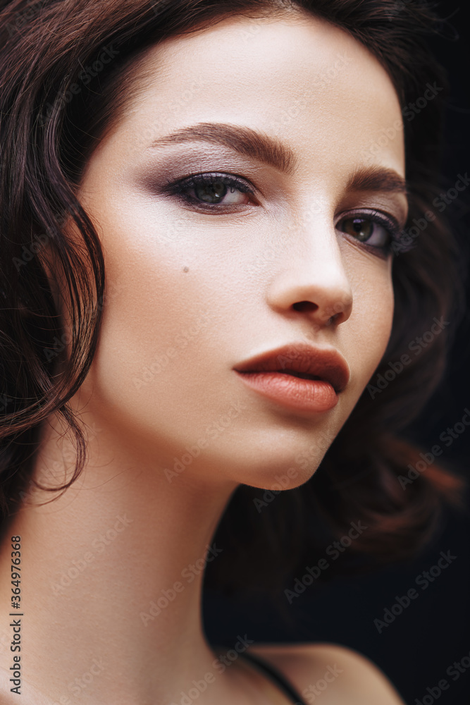 Fototapeta premium evening makeup look