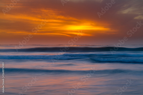 Sea sunset 