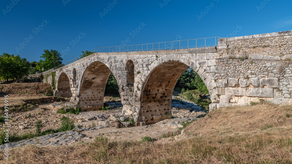 Pont Julien dans le Luberon dans le Sud de la France
