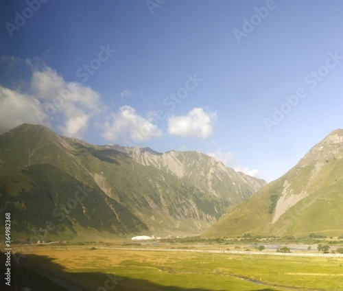 Caucasian mountains in summer