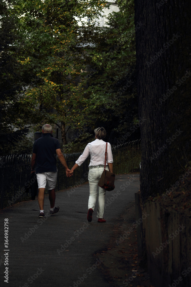 Fototapeta premium walk in the park