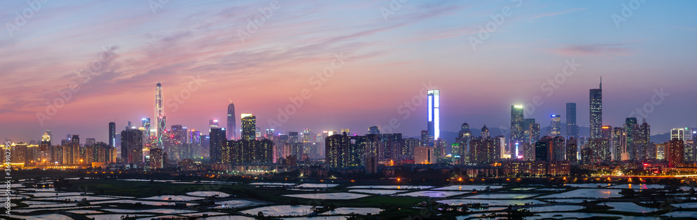 Obraz premium Ma Tso Lung at Dusk