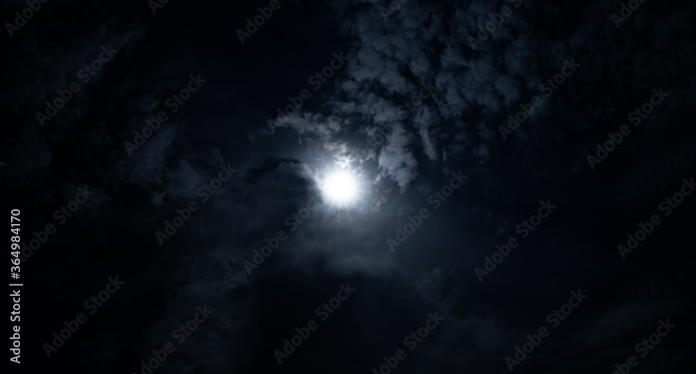 sunshine and white fluffy clouds in the blue sky .blue sky background with tiny clouds sunshine and white fluffy clouds in the blue sky .blue sky background with tiny clouds