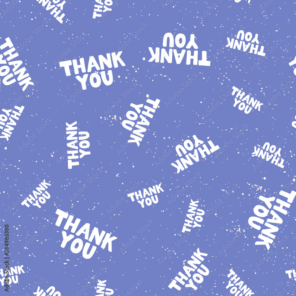 Thank you. Retro pattern for print design. Cartoon vector illustration ...