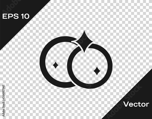 Black Washing dishes icon isolated on transparent background. Cleaning dishes icon. Dishwasher sign. Clean tableware sign. Vector Illustration.