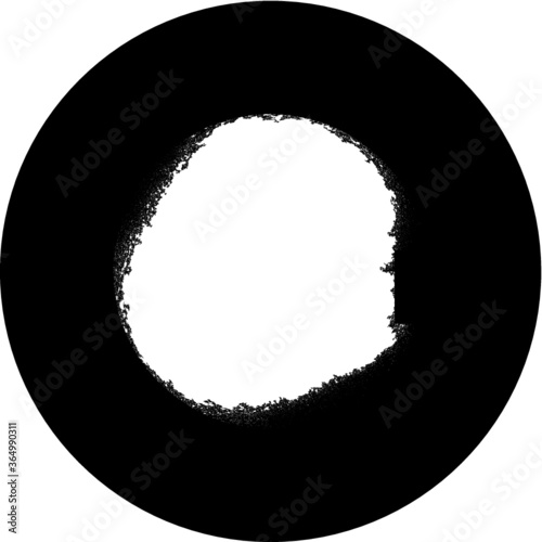 Vector overlay grunge design element