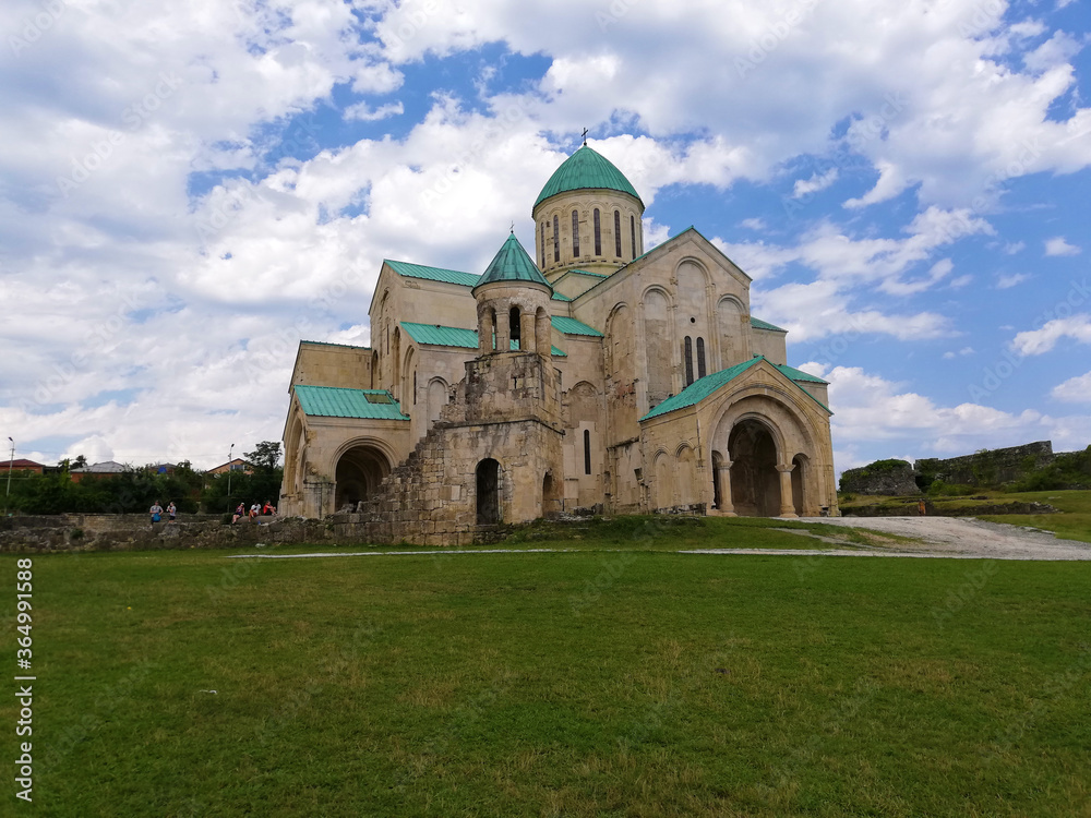 The impressive Bagrati Cathedral in Kutaisi, Georgia.