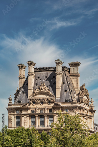 Vászonkép Le Louvre, Paris, France