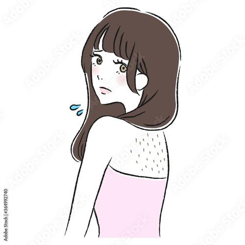 背中　ムダ毛　ケア