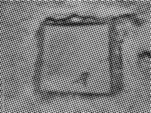 Grunge halftone dots vector texture background