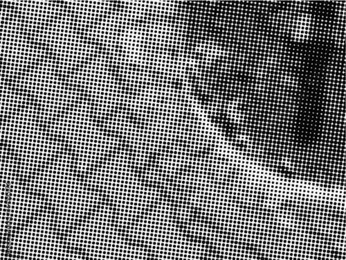 Halftone dots vector background texture