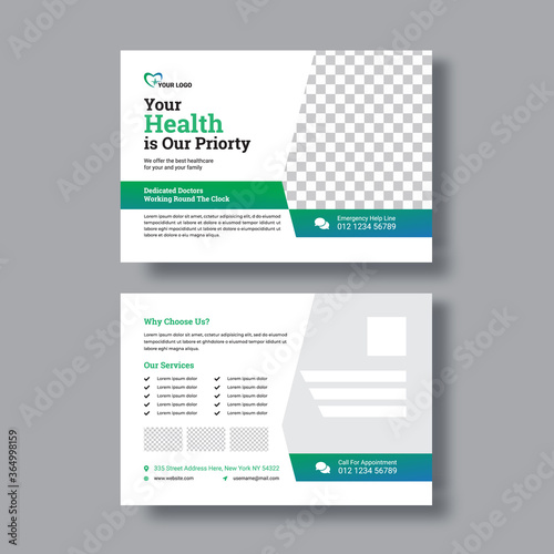 Healthcare & Medical Postcard Template