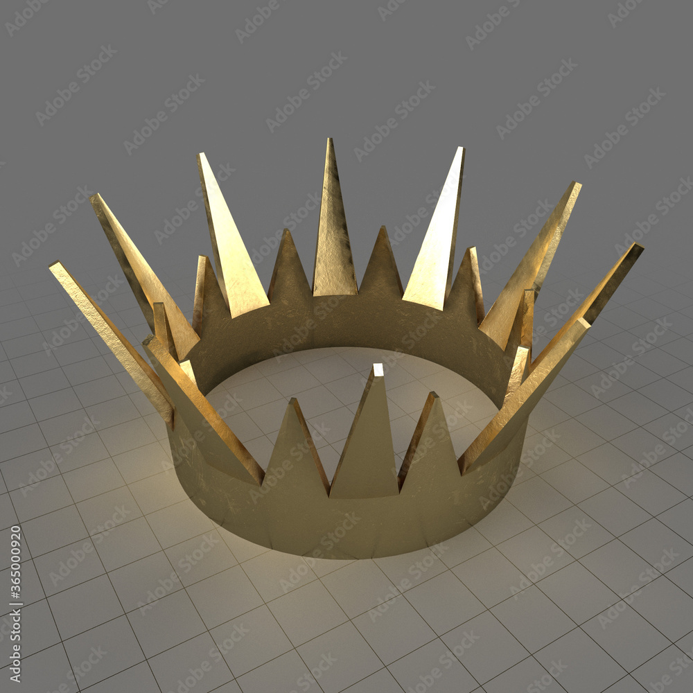 Gold crown Stock 3D 에셋 | Adobe Stock Gold crown Stock 3D 에셋