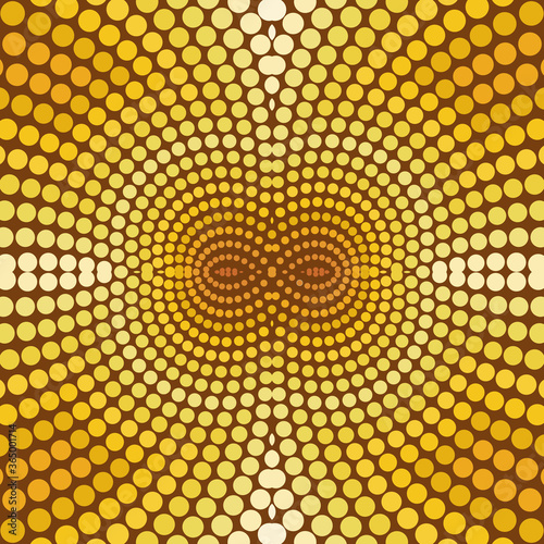 Vector abstract geometric forms background