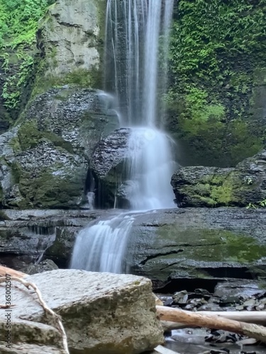 waterfall in the woods