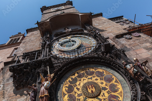 Canvas Print The Prague Astronomical Clock, or Prague Orloj