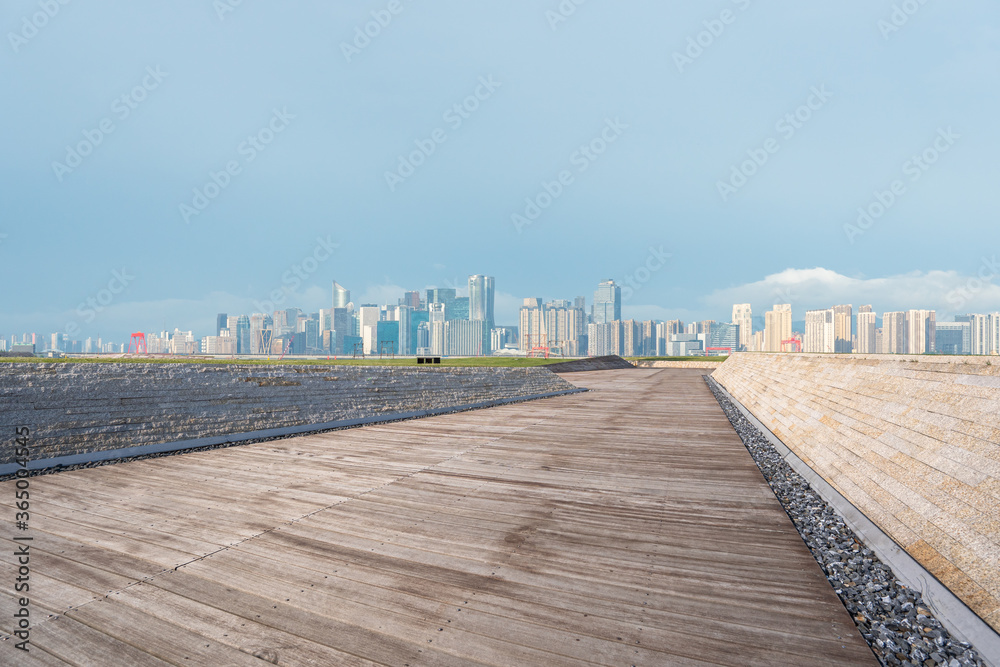 Obraz premium city skyline