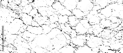 Distressed overlay texture of rough surface, dry soil, cracked ground. Grunge background. One color graphic resource.
