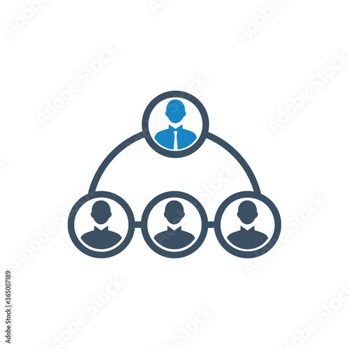 Leader leadership icon