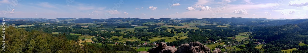 Fototapeta premium sokolik Forst Berg Rudawy Janowickie