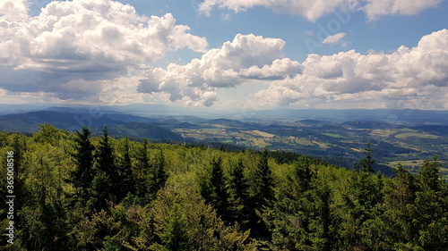 kalenica - Turnberg a mountain in the Owl Mountains, part of Central Sudetes